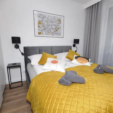 Apartment Mysliwska Solar Garden Premium Wawelofts - Free Garage *
